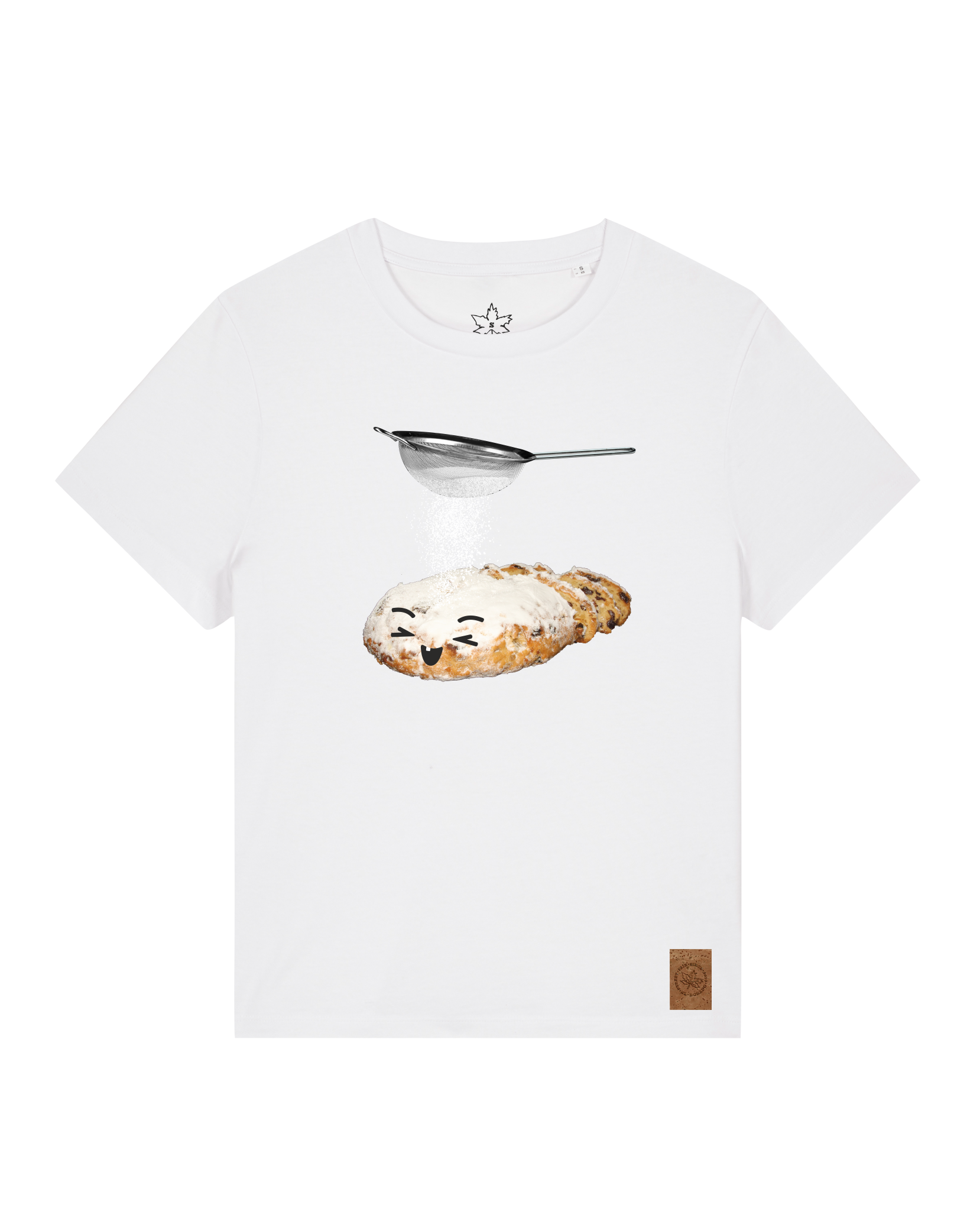 bio-female-medium fit-tshirt-stollen-sttw172-weiß-front