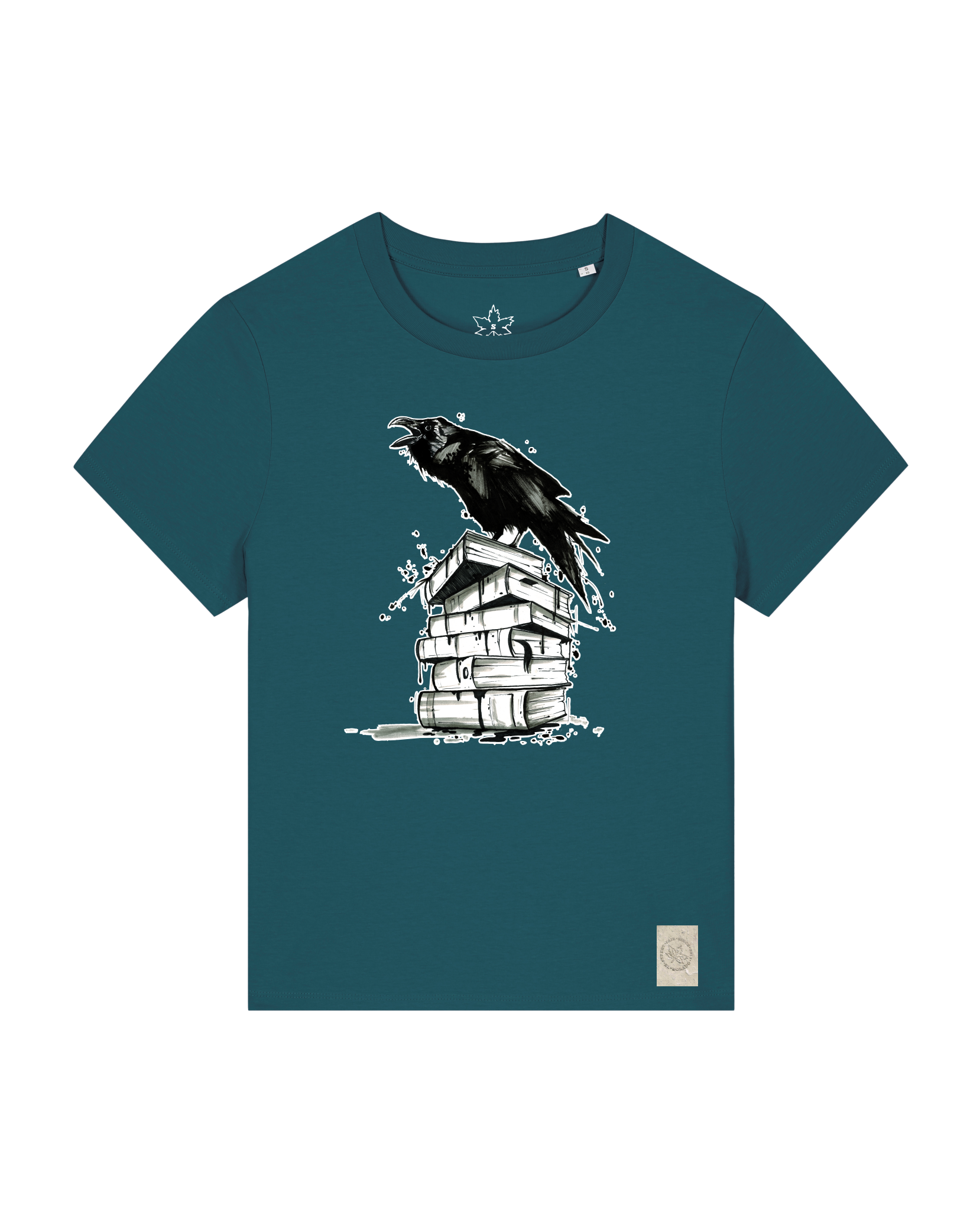 bio-female-medium fit-tshirt-study crowd-sttw172-nordmanntanne-front