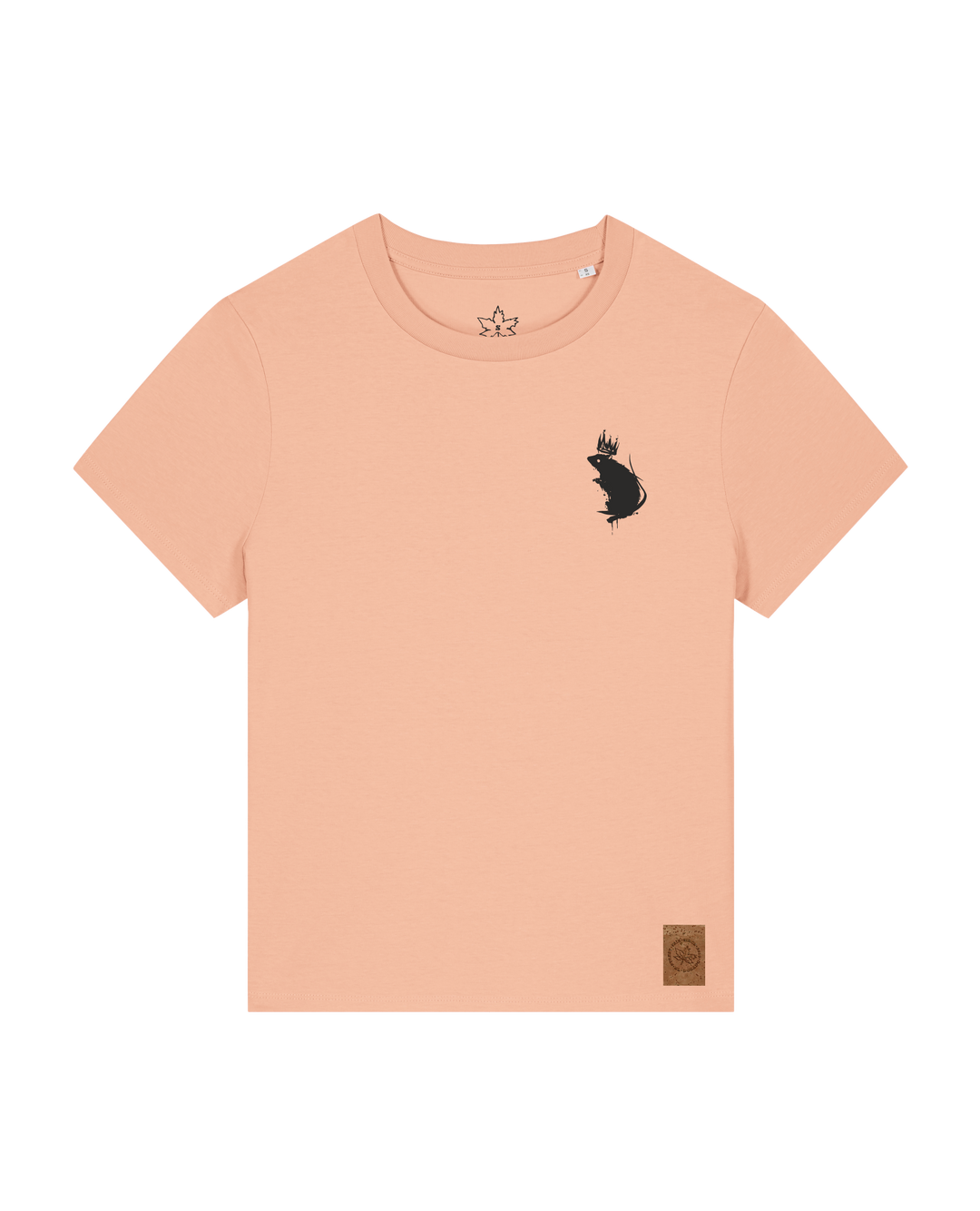 bio-female-medium fit-tshirt-subchannel staff (backprint)-sttw172-agyptische keramik-front