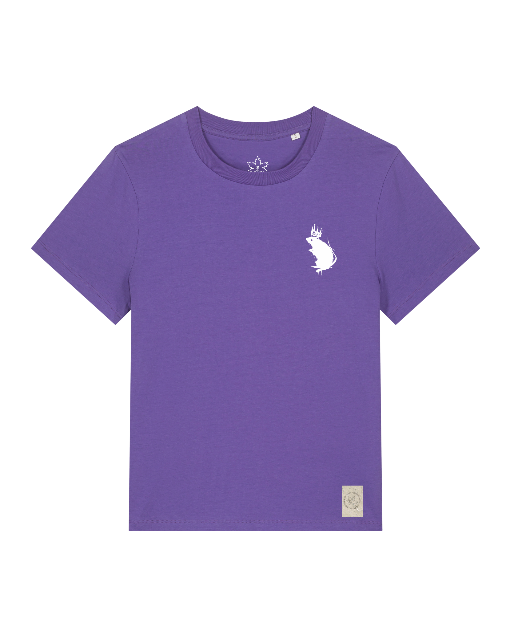 bio-female-medium fit-tshirt-subchannel staff (backprint)-sttw172-blaukraut-front