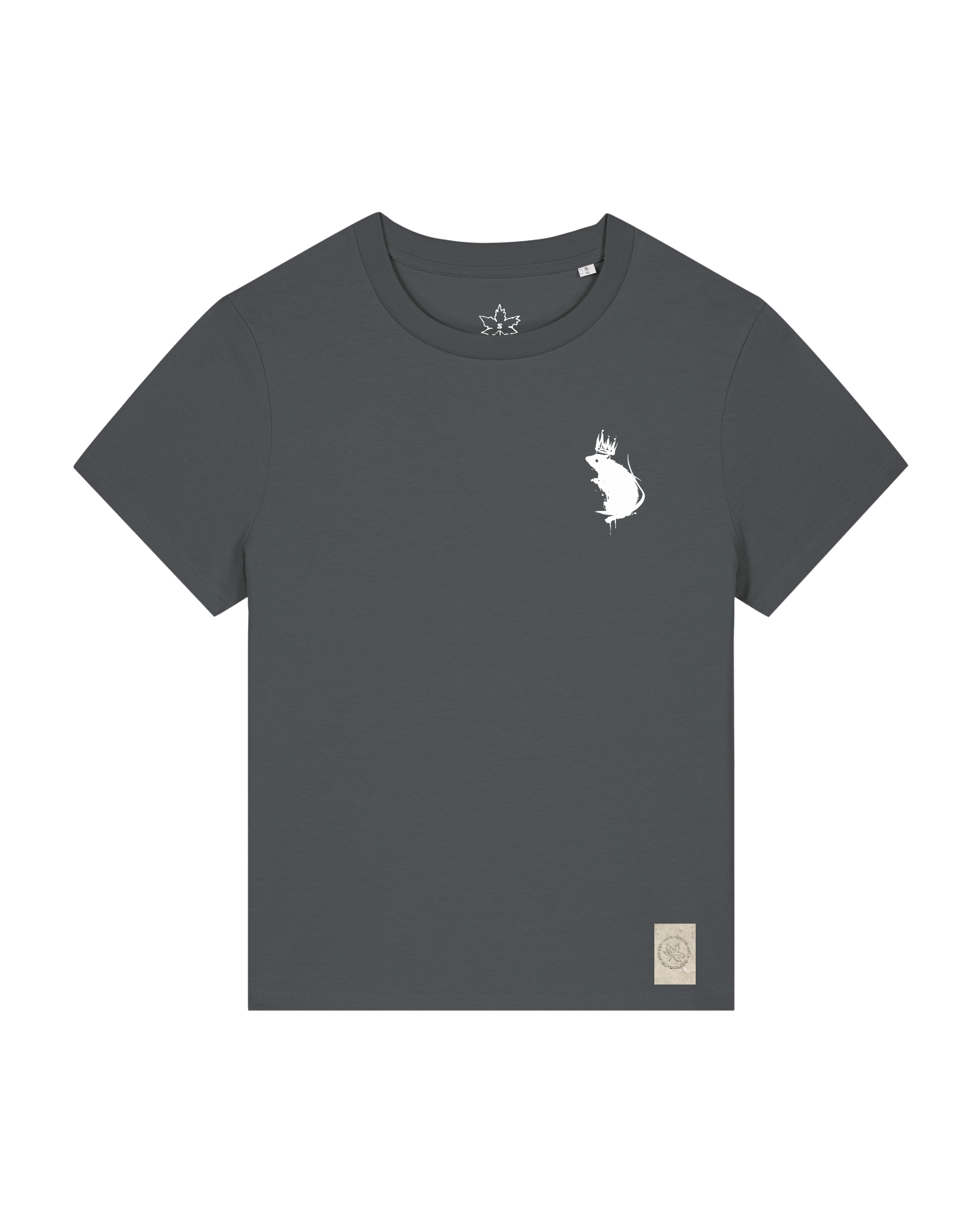 bio-female-medium fit-tshirt-subchannel staff (backprint)-sttw172-eisen-front