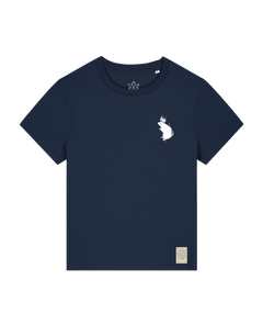 bio-female-medium fit-tshirt-subchannel staff (backprint)-sttw172-marine-front