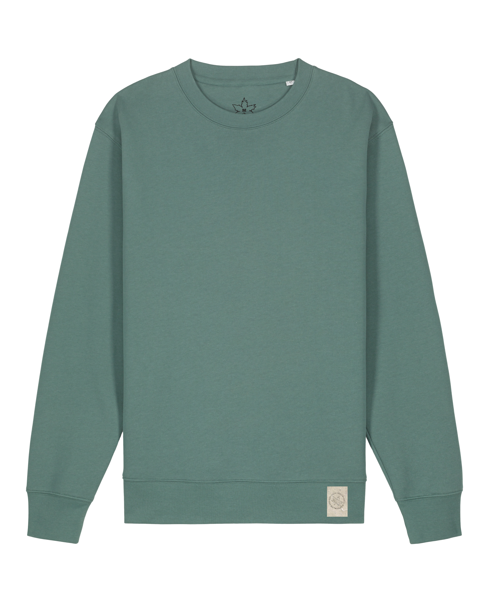 bio-unisex-medium fit-crewnecks-basic-stsu178-blautanne-front