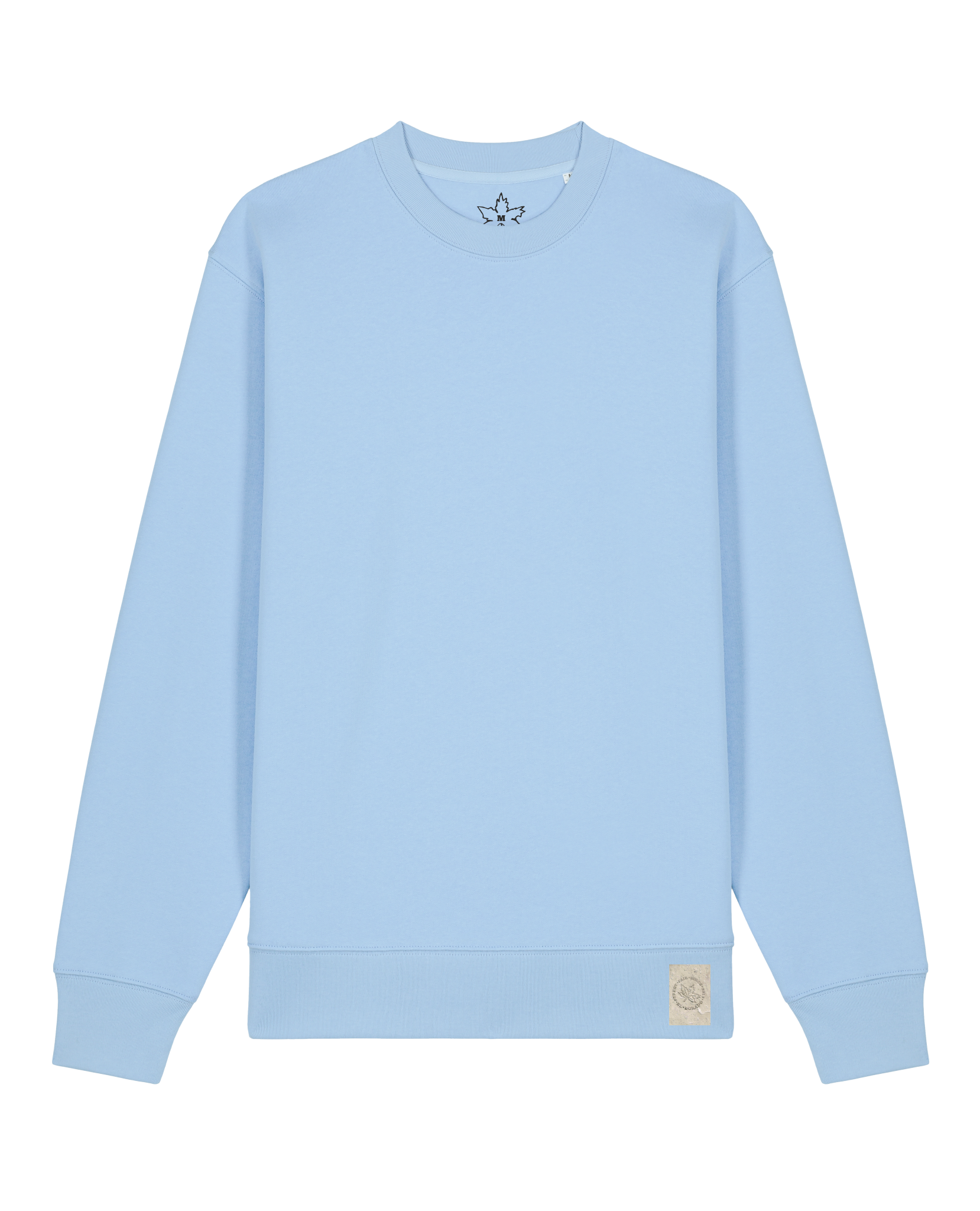 bio-unisex-medium fit-crewnecks-basic-stsu178-lagune-front