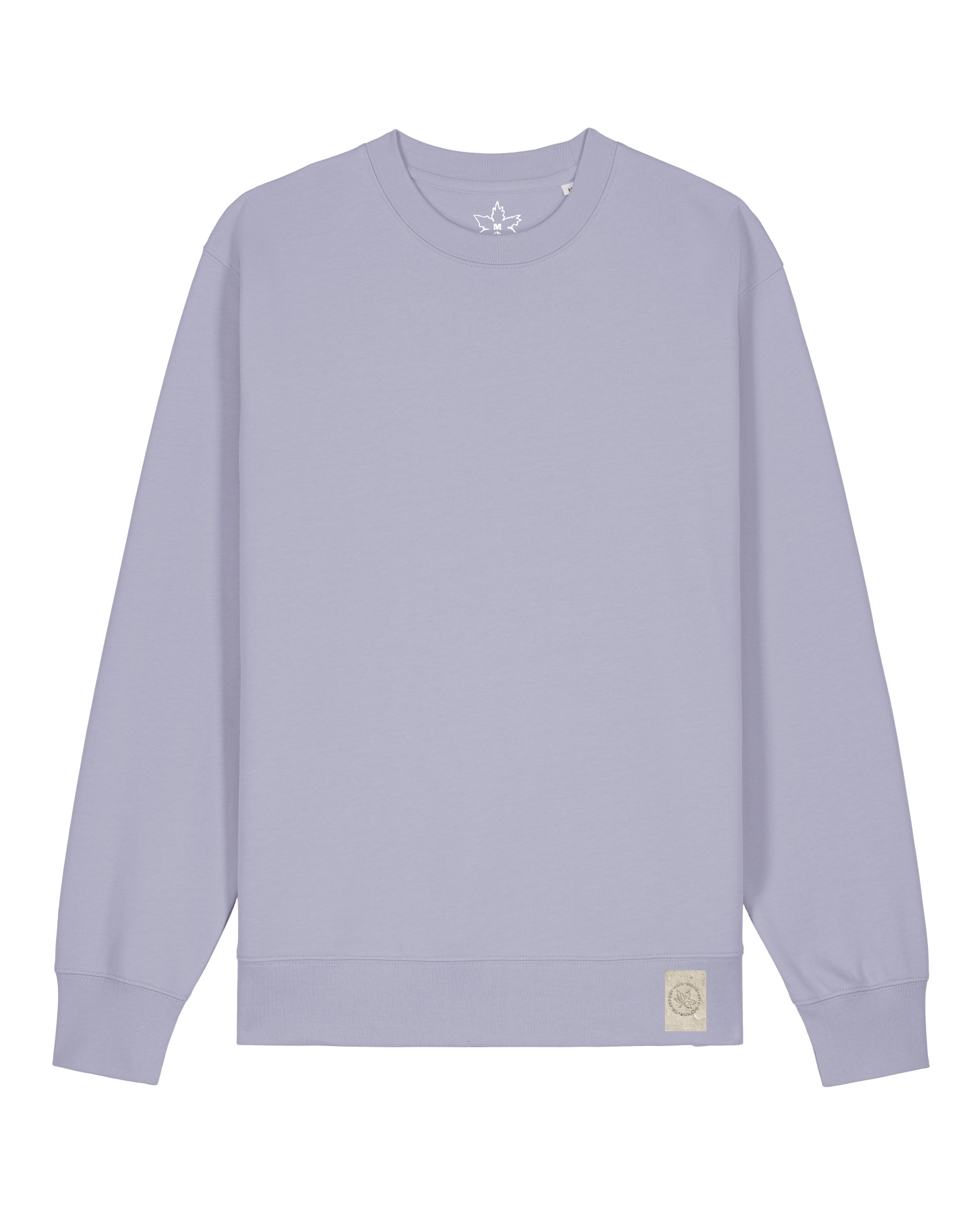 bio-unisex-medium fit-crewnecks-basic-stsu178-lavender-front
