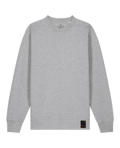 bio-unisex-medium fit-crewnecks-basic-stsu178-mausgrau-front