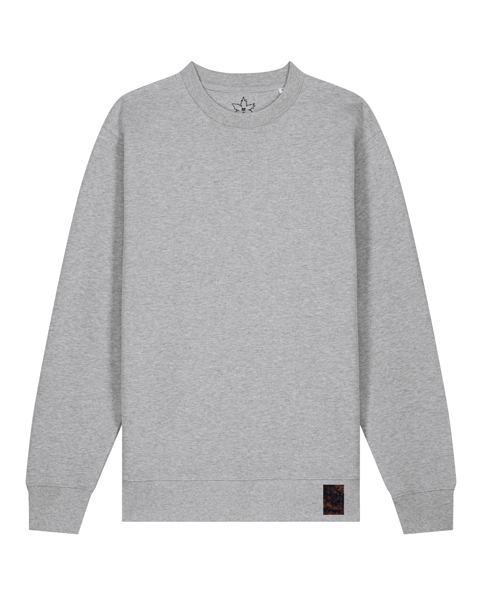 bio-unisex-medium fit-crewnecks-basic-stsu178-mausgrau-front
