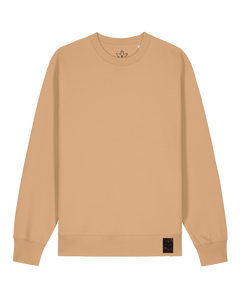bio-unisex-medium fit-crewnecks-basic-stsu178-meersand-front