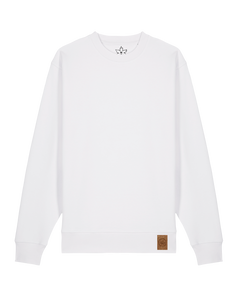 bio-unisex-medium fit-crewnecks-basic-stsu178-weiß-front