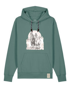 bio-unisex-medium fit-hoodie-alpaka-stsu177-blautanne-sw kordel-front