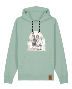 bio-unisex-medium fit-hoodie-alpaka-stsu177-eukalyptus-sw kordel-front