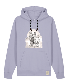 bio-unisex-medium fit-hoodie-alpaka-stsu177-lavender-sw kordel-front