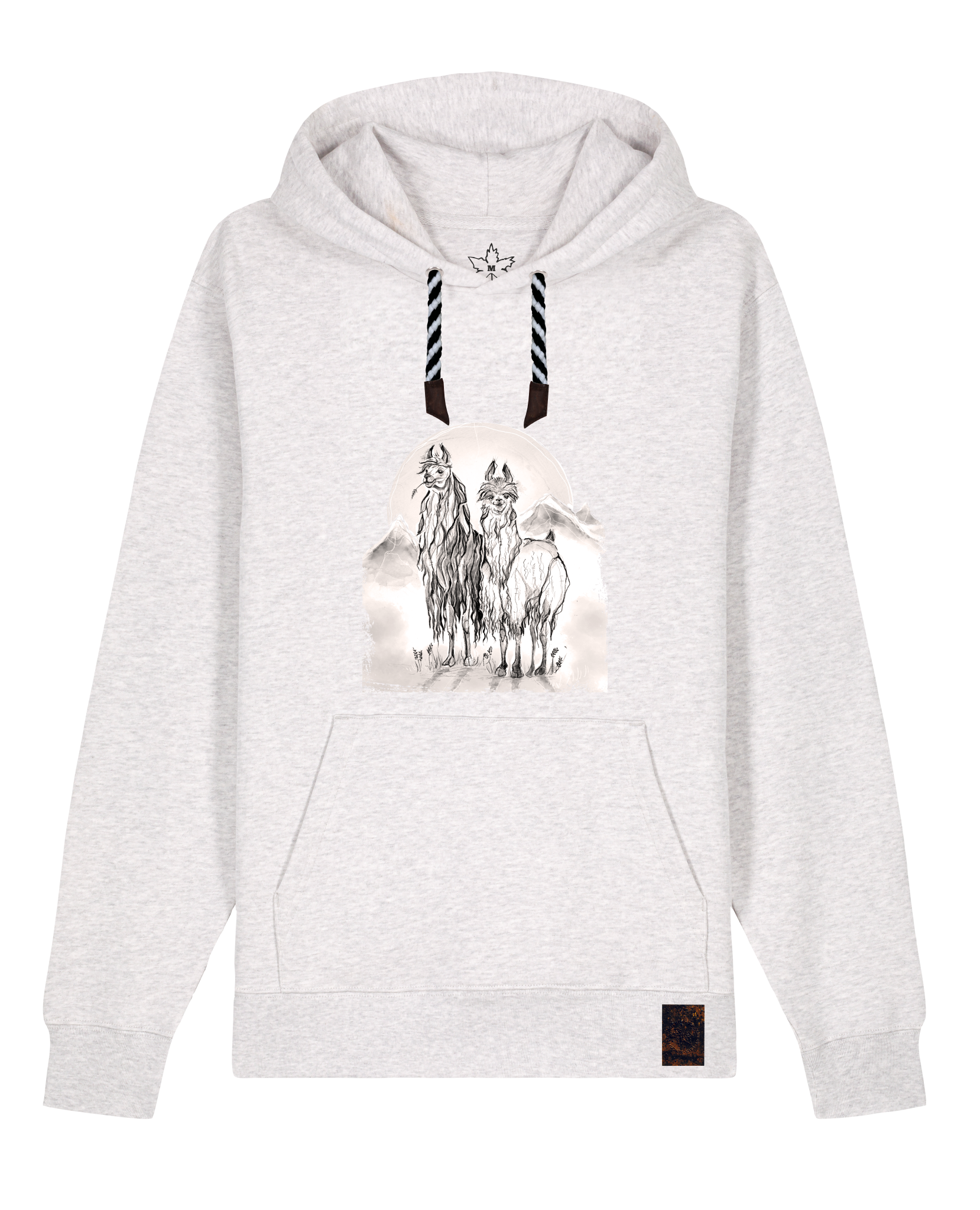 bio-unisex-medium fit-hoodie-alpaka-stsu177-rennmaus-sw kordel-front