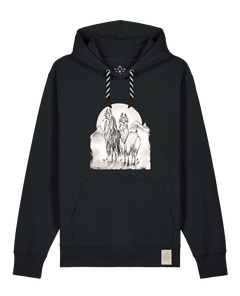 bio-unisex-medium fit-hoodie-alpaka-stsu177-schwarz-sw kordel-front