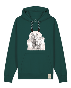 bio-unisex-medium fit-hoodie-alpaka-stsu177-spirulina-sw kordel-front