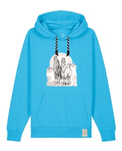 bio-unisex-medium fit-hoodie-alpaka-stsu177-wasserblau-sw kordel-front