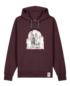 bio-unisex-medium fit-hoodie-alpaka-stsu177-zartbitter-sw kordel-front