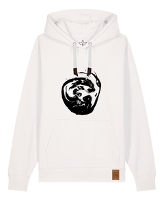 bio-unisex-medium fit-hoodie-alpha otter-stsu177-bio ei-weiße kordel-front