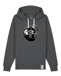 bio-unisex-medium fit-hoodie-alpha otter-stsu177-eisen-weiße kordel-front
