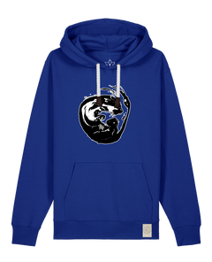 bio-unisex-medium fit-hoodie-alpha otter-stsu177-kornblume-weiße kordel-front