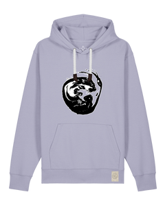 bio-unisex-medium fit-hoodie-alpha otter-stsu177-lavender-weiße kordel-front
