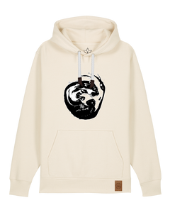 bio-unisex-medium fit-hoodie-alpha otter-stsu177-natur-weiße kordel-front