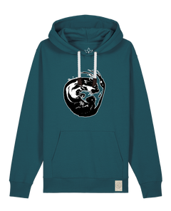 bio-unisex-medium fit-hoodie-alpha otter-stsu177-nordmanntanne-weiße kordel-front