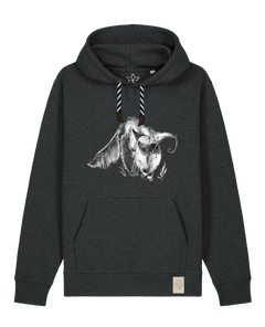 bio-unisex-medium fit-hoodie-ameisenbär-stsu177-elephant-sw kordel-front