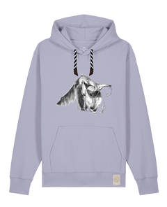 bio-unisex-medium fit-hoodie-ameisenbär-stsu177-lavender-sw kordel-front