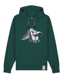 bio-unisex-medium fit-hoodie-ameisenbär-stsu177-spirulina-sw kordel-front