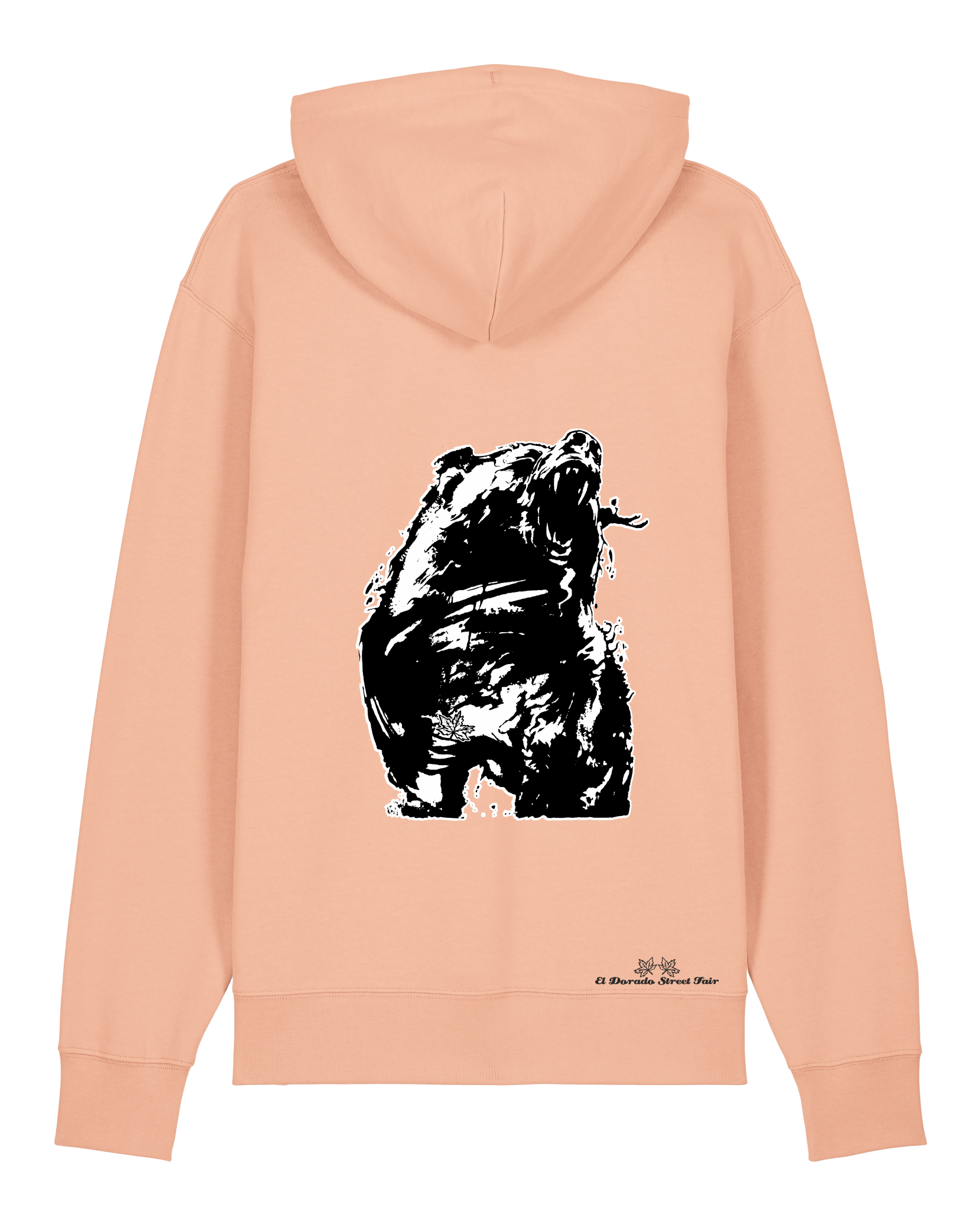 Bio Unisex Medium Fit Hoodie-Sweatshirt Arkadien's Friend (Backprint)
