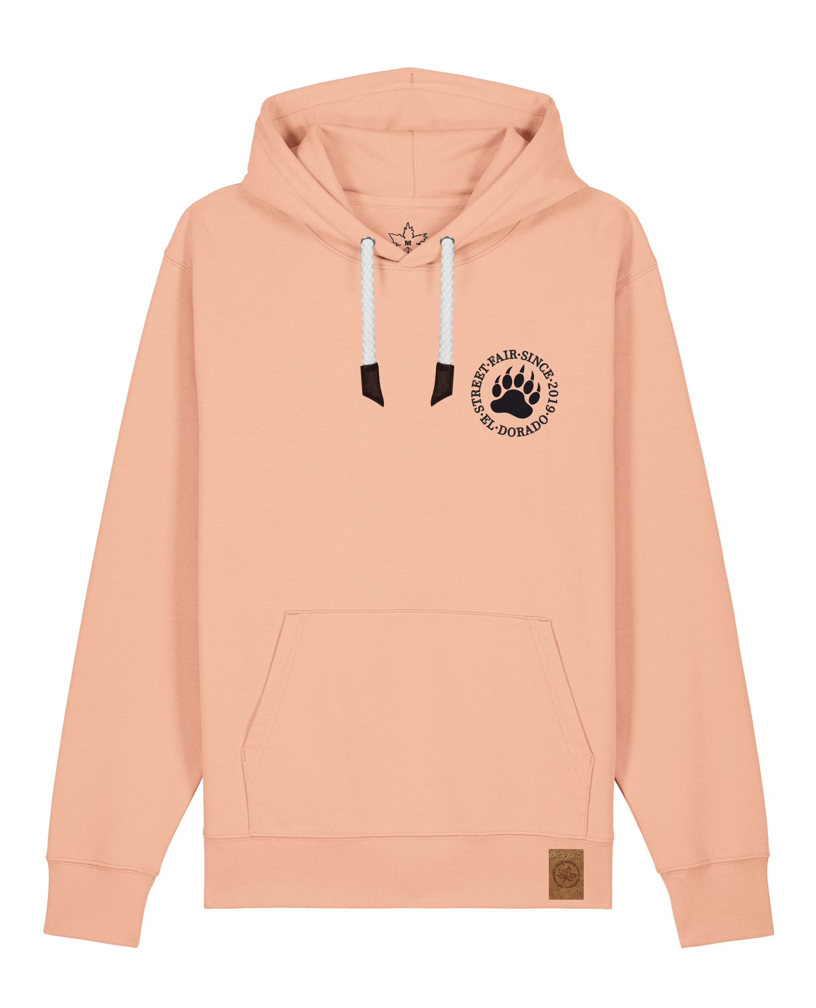 bio-unisex-medium fit-hoodie-arkadien's friend (backprint)-stsu177-agyptische keramik-weiße kordel-front