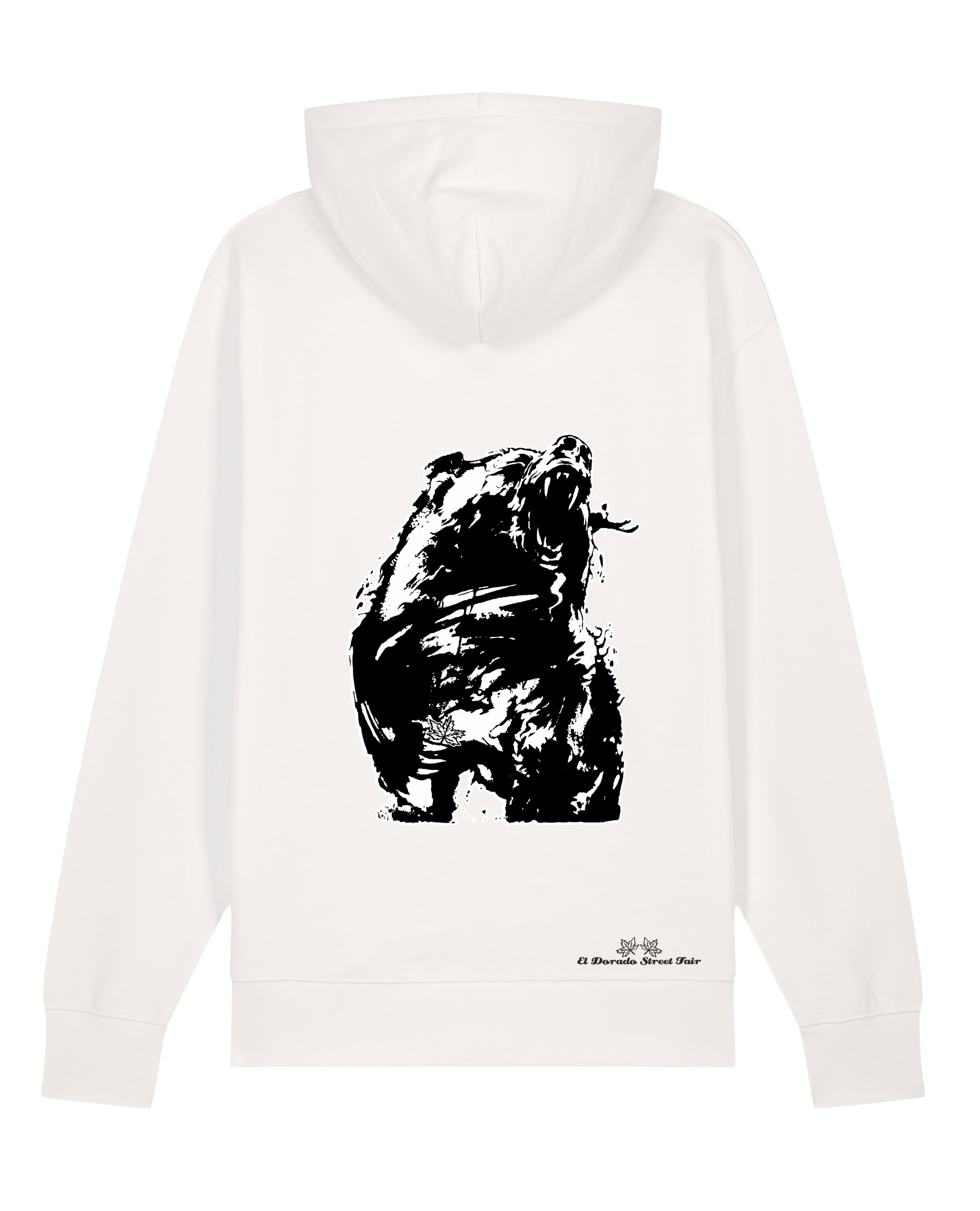 Bio Unisex Medium Fit Hoodie-Sweatshirt Arkadien's Friend (Backprint)