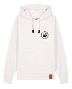 bio-unisex-medium fit-hoodie-arkadien's friend (backprint)-stsu177-bio ei-weiße kordel-front