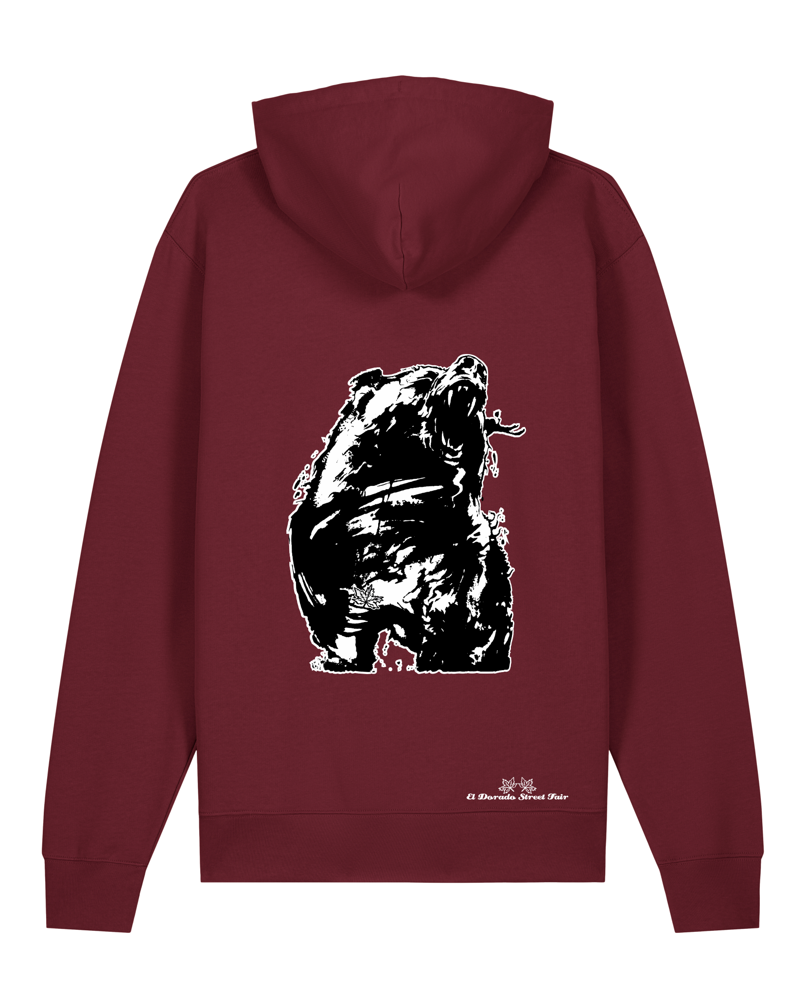 Bio Unisex Medium Fit Hoodie-Sweatshirt Arkadien's Friend (Backprint)