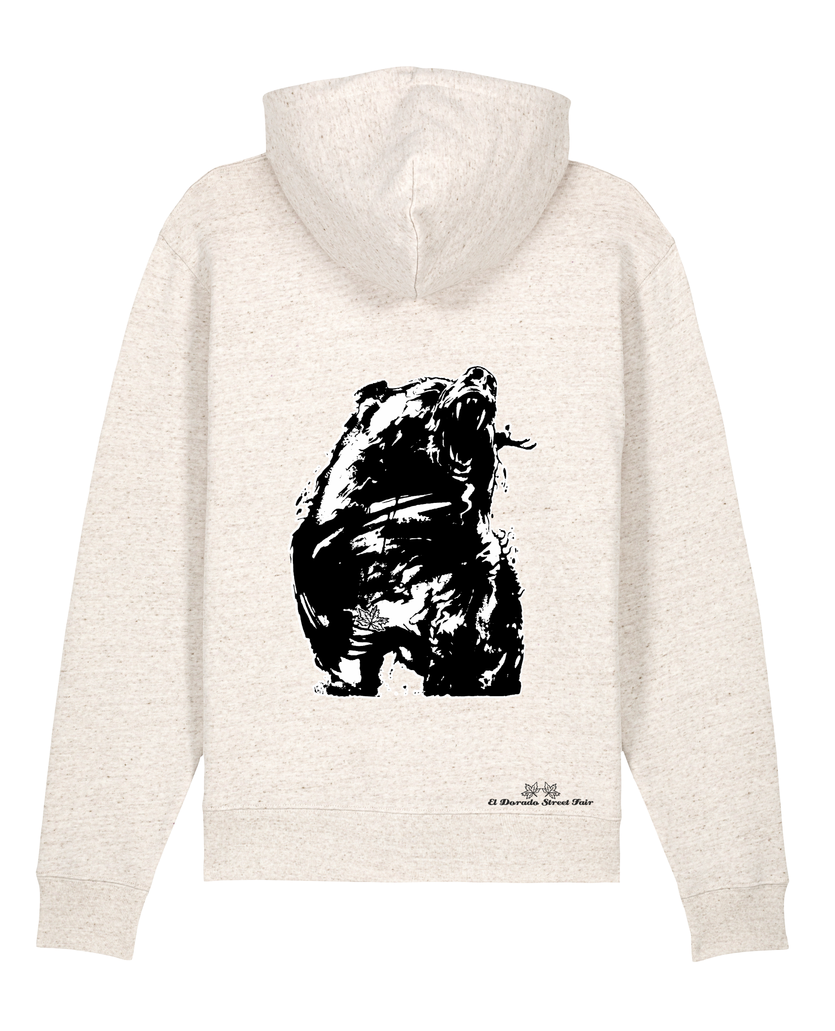 Bio Unisex Medium Fit Hoodie-Sweatshirt Arkadien's Friend (Backprint)