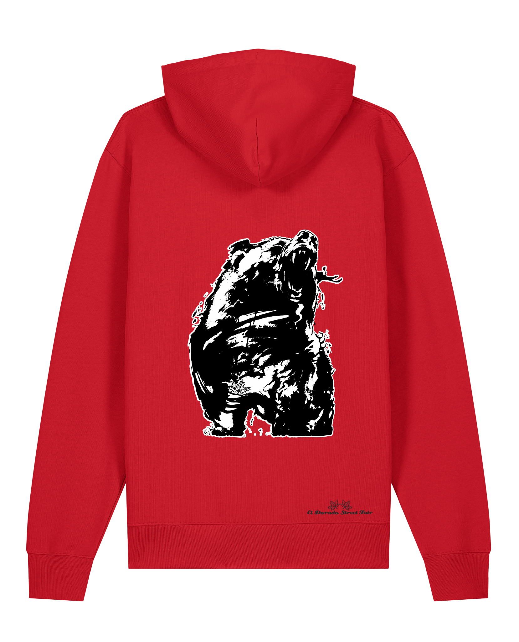 Bio Unisex Medium Fit Hoodie-Sweatshirt Arkadien's Friend (Backprint)