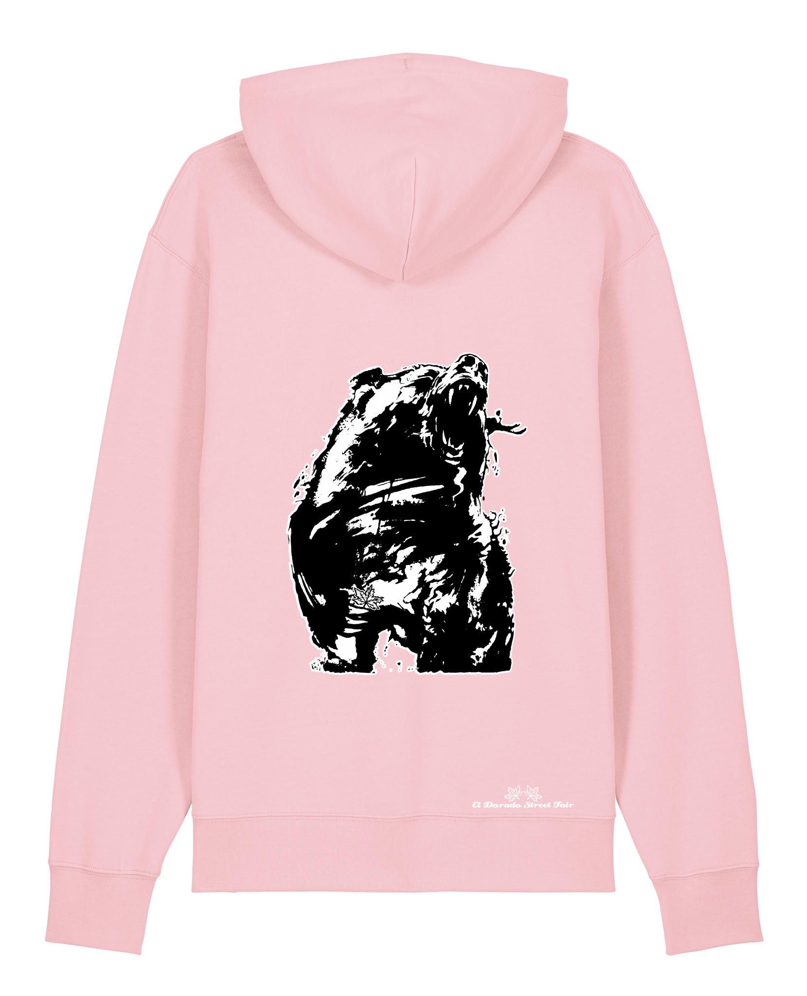 Bio Unisex Medium Fit Hoodie-Sweatshirt Arkadien's Friend (Backprint)