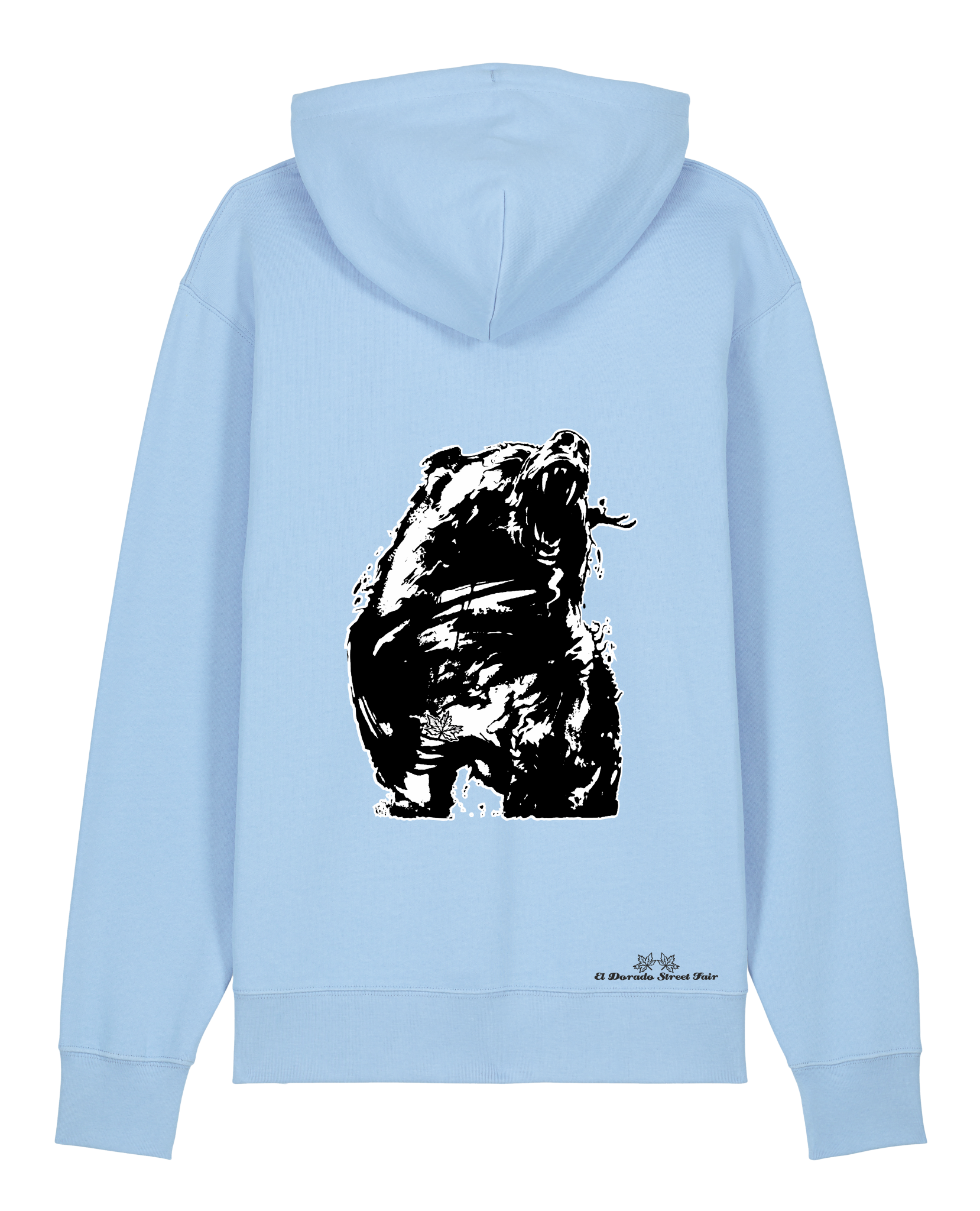 Bio Unisex Medium Fit Hoodie-Sweatshirt Arkadien's Friend (Backprint)