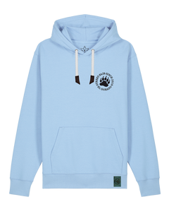 bio-unisex-medium fit-hoodie-arkadien's friend (backprint)-stsu177-lagune-weiße kordel-front