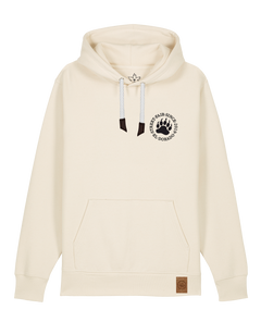 bio-unisex-medium fit-hoodie-arkadien's friend (backprint)-stsu177-natur-weiße kordel-front