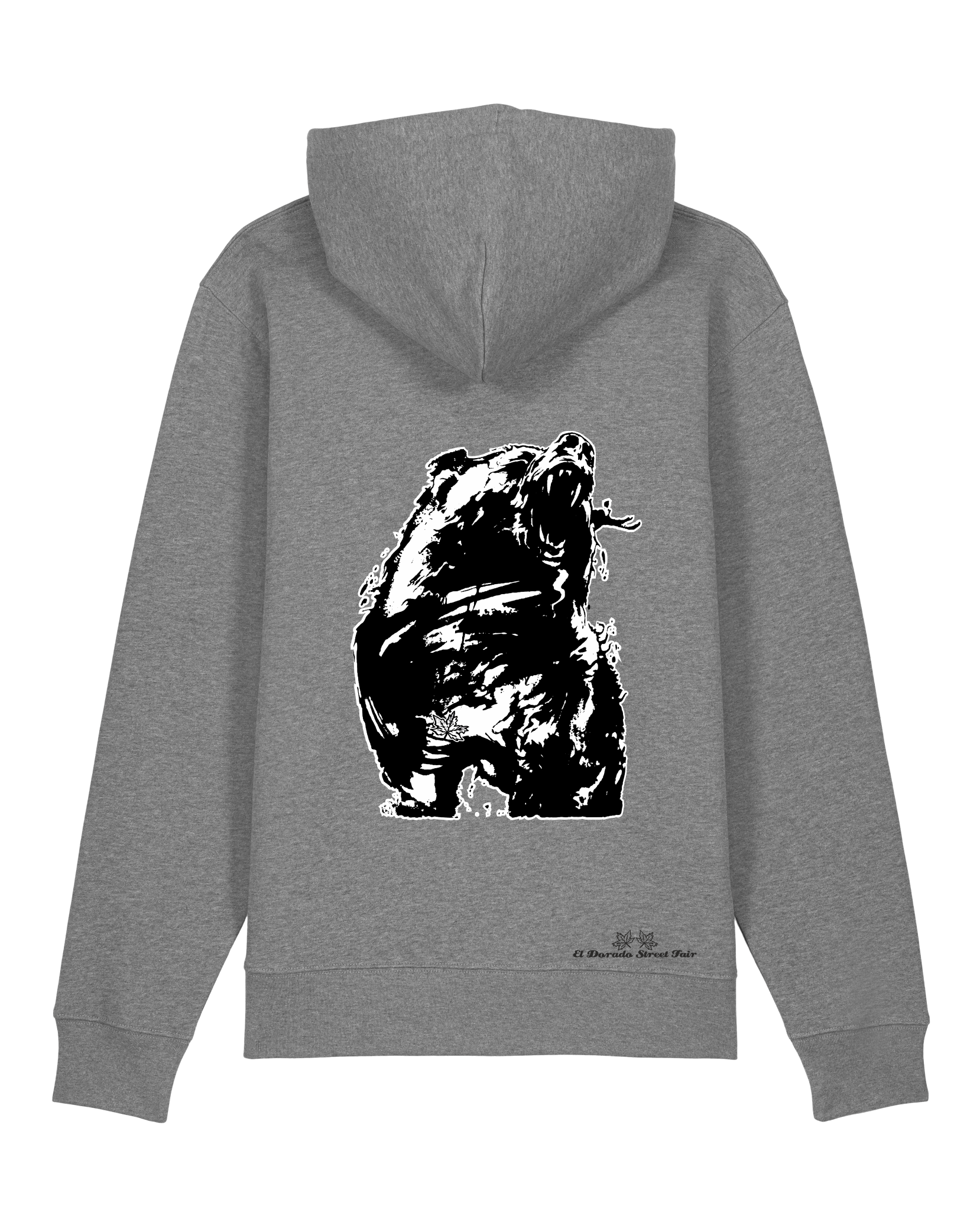 Bio Unisex Medium Fit Hoodie-Sweatshirt Arkadien's Friend (Backprint)