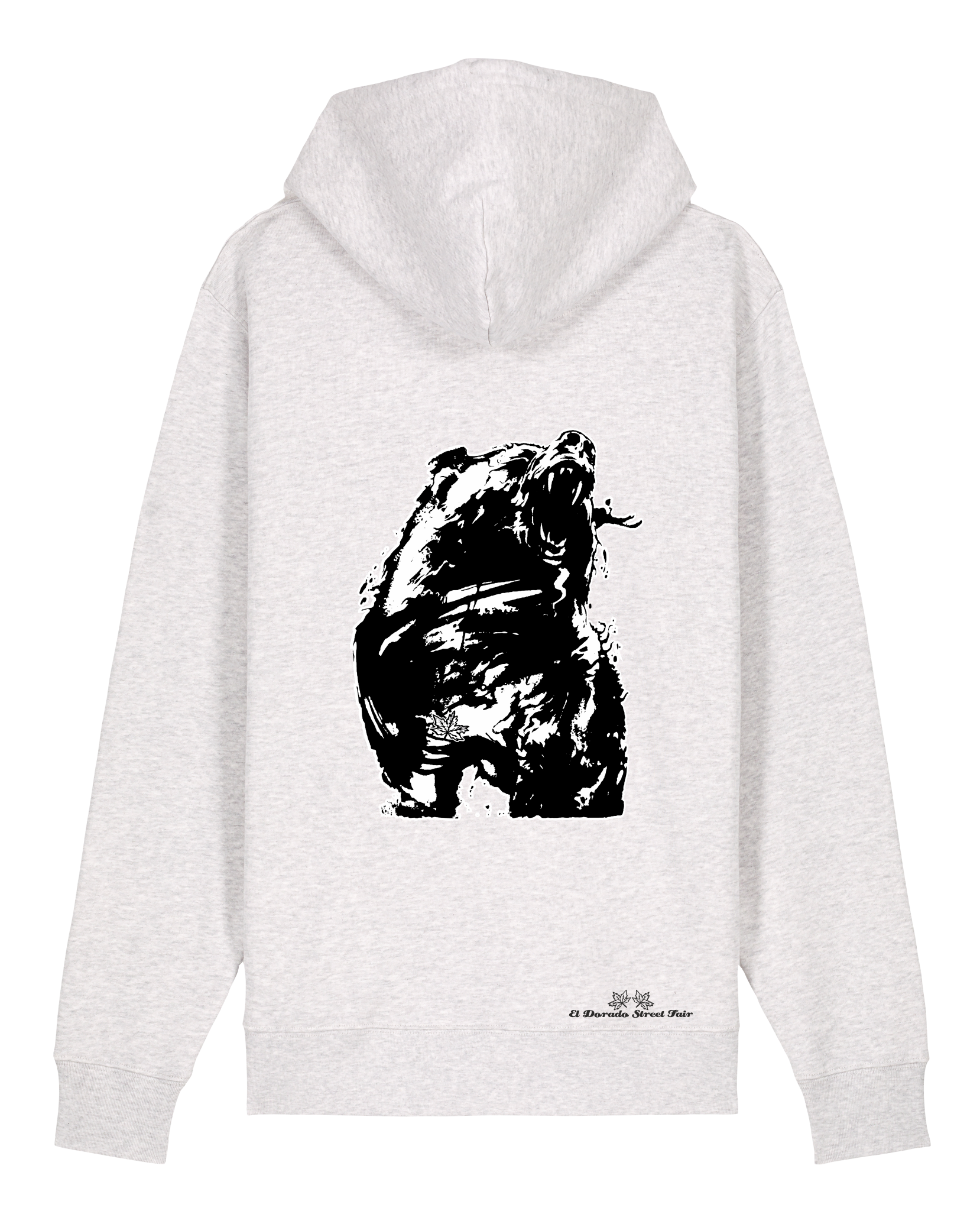 Bio Unisex Medium Fit Hoodie-Sweatshirt Arkadien's Friend (Backprint)