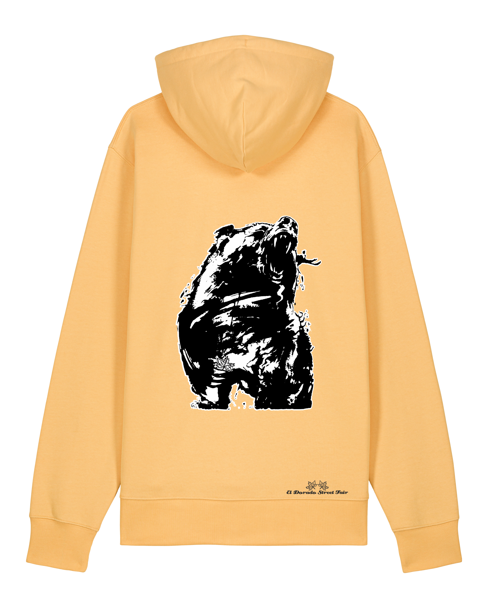 Bio Unisex Medium Fit Hoodie-Sweatshirt Arkadien's Friend (Backprint)