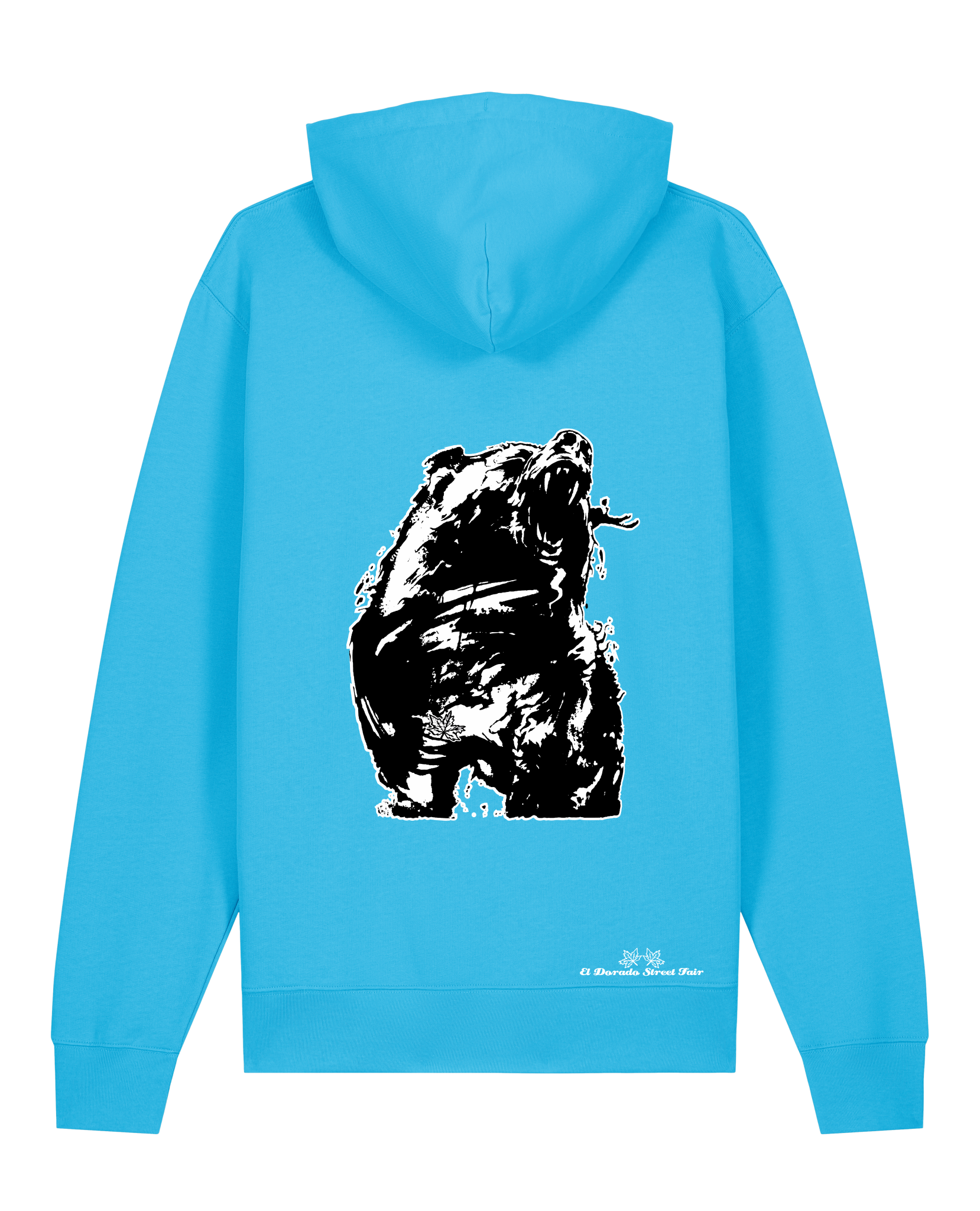 Bio Unisex Medium Fit Hoodie-Sweatshirt Arkadien's Friend (Backprint)
