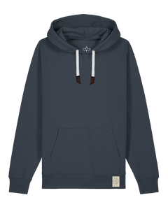 bio-unisex-medium fit-hoodie-basic-stsu177-blaubeernacht-weiße kordel-front