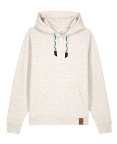 bio-unisex-medium fit-hoodie-basic-stsu177-elbsandstein-blaue kordel-front