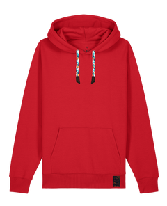 bio-unisex-medium fit-hoodie-basic-stsu177-erdbeere-blaue kordel-front