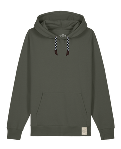 bio-unisex-medium fit-hoodie-basic-stsu177-grunkohl-sw kordel-front