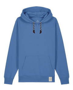 bio-unisex-medium fit-hoodie-basic-stsu177-hortensie-sw kordel-front
